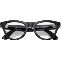 Умные очки Ray-Ban Meta* Skyler Gen 2 Shiny Black, Фотохромные линзы Graphite Green Transitions (RW4014)